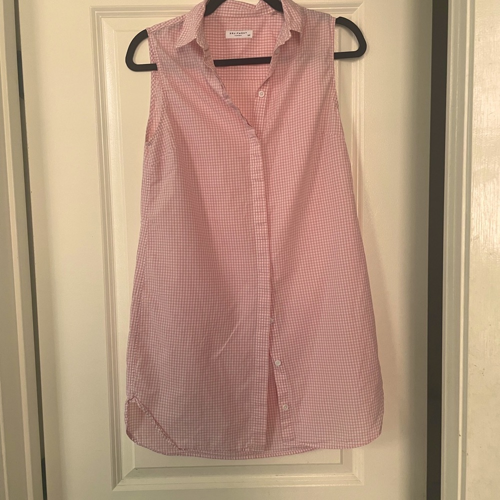 Equipment shirt dress